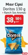 DORİTOS MISIR CİPSİ 130 G fiyat ve kampanya bilgisi